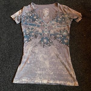Rebel Saints collection Affliction Shirt